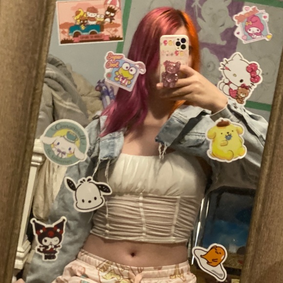 Cropped Jean jacket - Picture 3 of 3